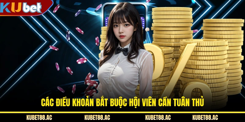 Các điều khoản bắt buộc hội viên cần tuân thủ