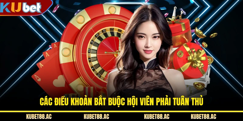 Các điều khoản bắt buộc hội viên phải tuân thủ