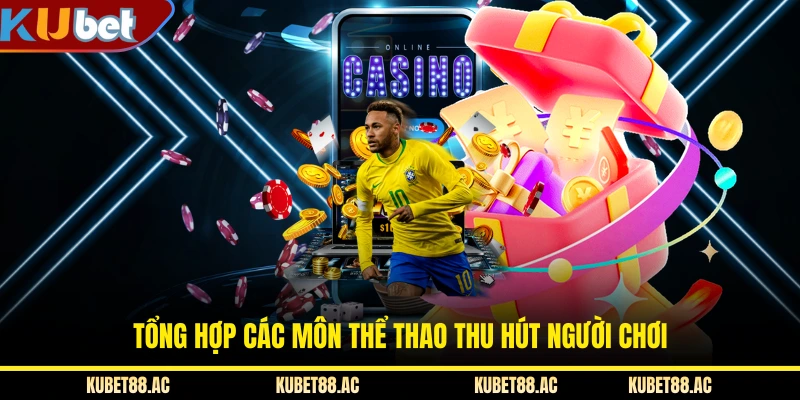 Tổng hợp các môn thể thao thu hút người chơi